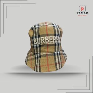 Tan Plaid Bucket Hat
